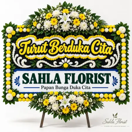 Papan Bunga Duka Kelapa Dua Depok